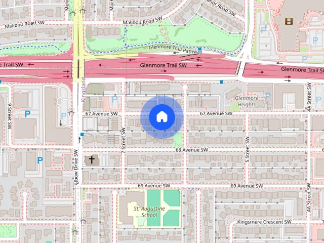 Townhouse for rent in Kingsland, Calgary