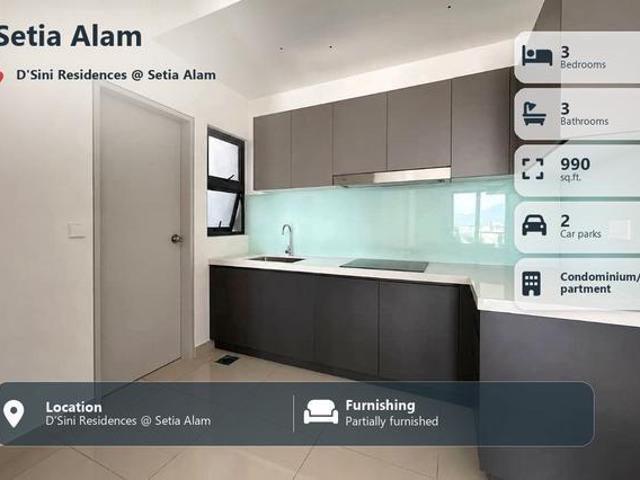Serviced Residence for rent in Petaling, Alam Impian