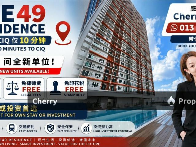 Apartment for sale in Tebrau, Johor
