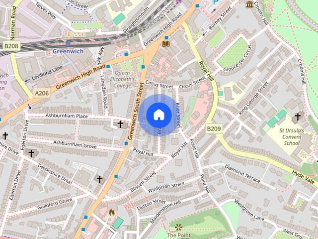 House for rent in Greenwich Town Centre, Greater London