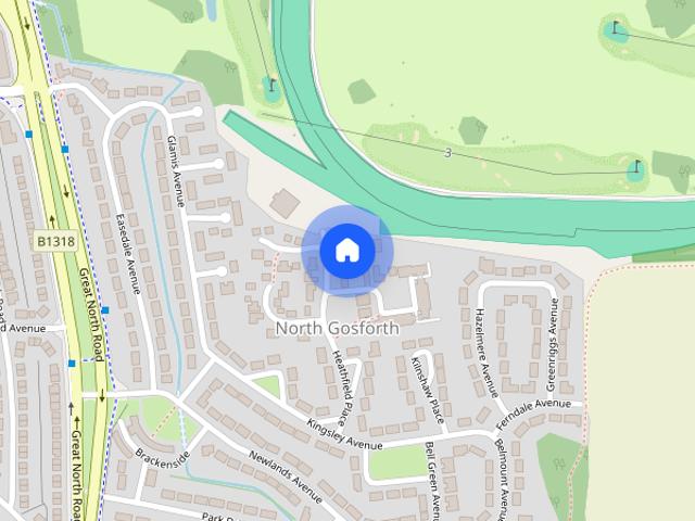 House for rent in North Gosforth, Newcastle Upon Tyne