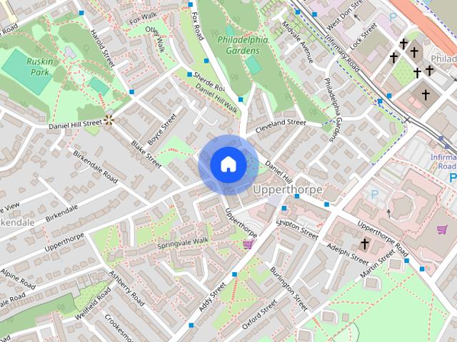 Room for rent in Upperthorpe, South Yorkshire