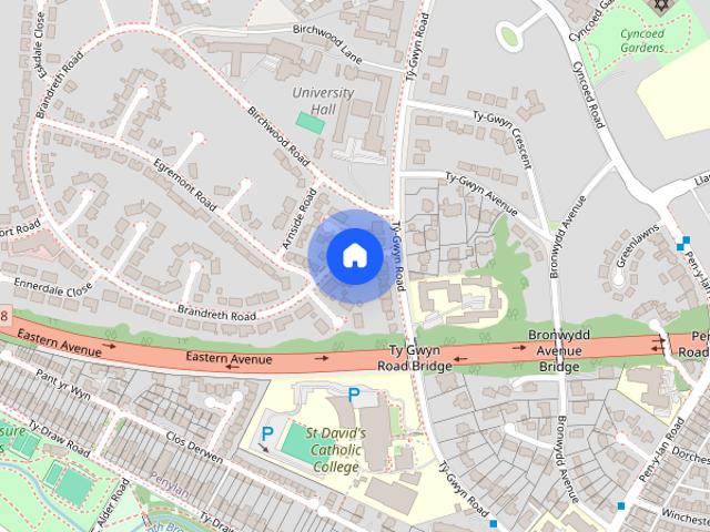 Apartment for rent in Penylan, Cardiff