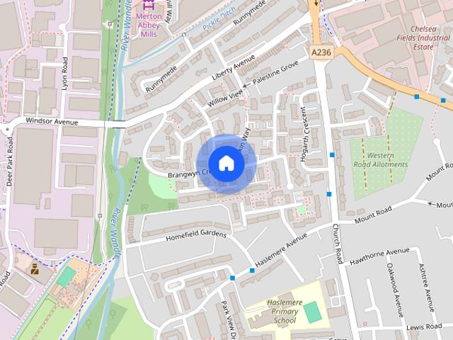 House for rent in London Borough of Merton, Greater London