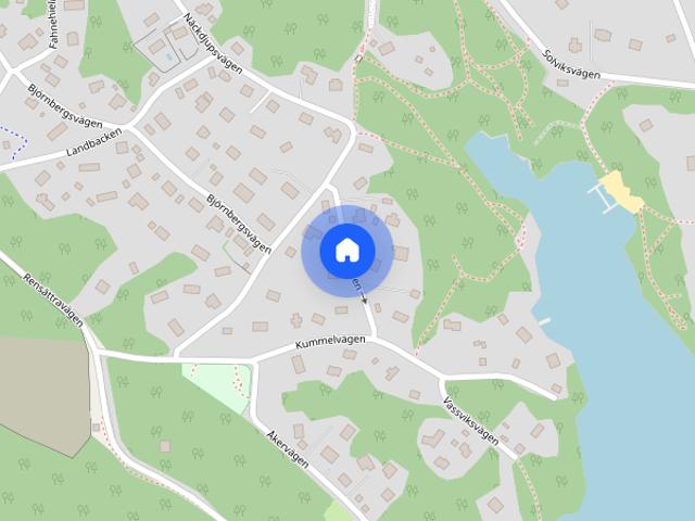 Hus hyra i Nacka, Boo
