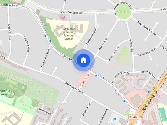 House for rent in Braunstone Town, Blaby