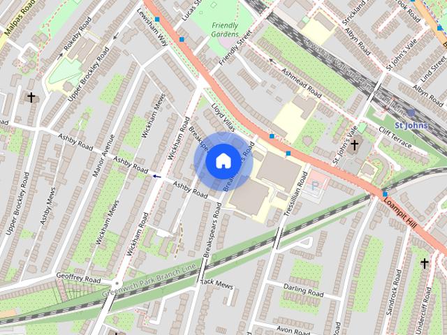 Apartment for rent in London Borough of Lewisham, New Cross