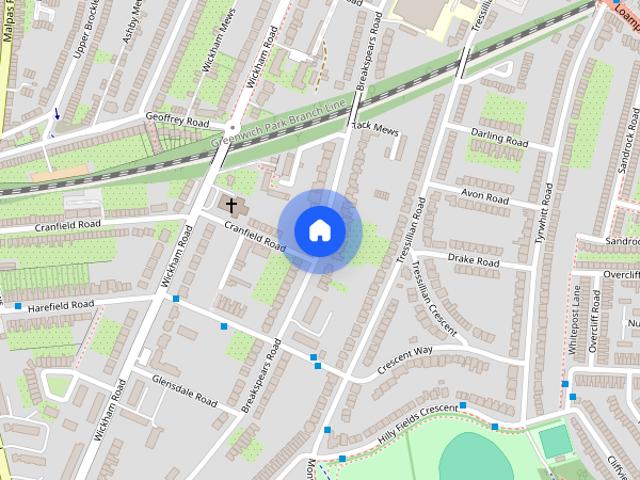 Apartment for rent in London Borough of Lewisham, Brockley