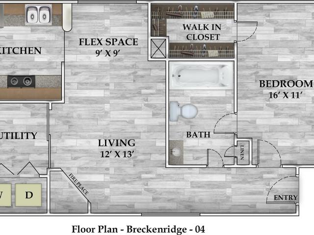 Apartment for rent in Greenspoint, Houston