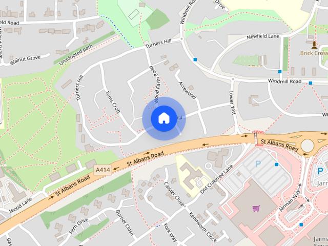 Apartment for rent in Bennetts End, Pouchen End