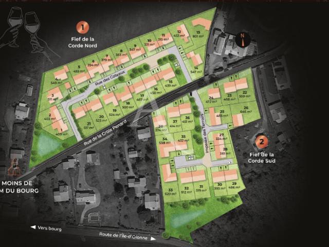Terrain vente à Les Sables-d'Olonne, Brem-sur-mer