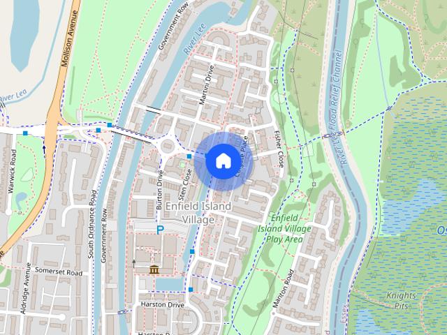 Apartment for rent in Enfield Island Village, Greater London