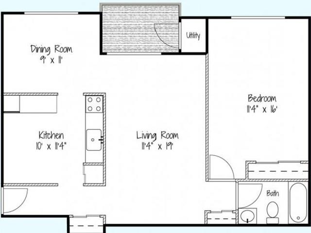 Apartment for rent in Randallstown, Maryland