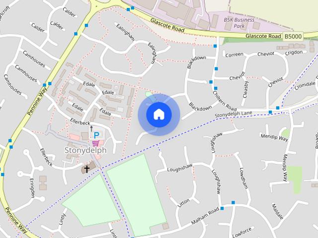 House for rent in Stonydelph, Kettlebrook