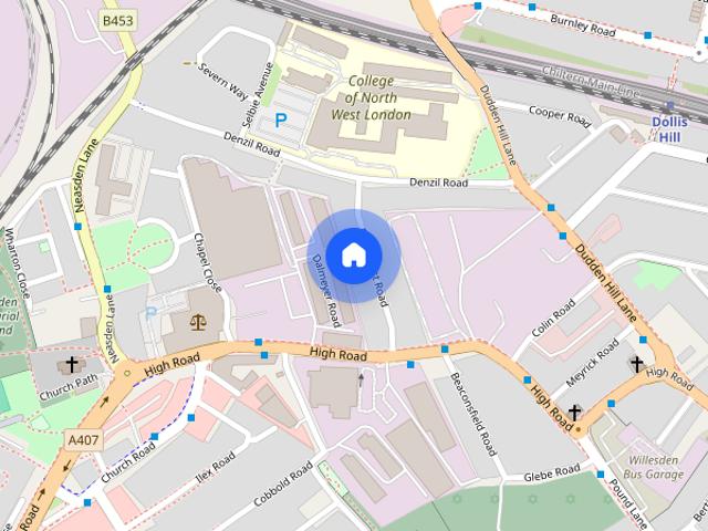 House for rent in Dudden Hill, Greater London