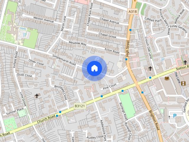 Apartment for rent in Row Town, Surrey