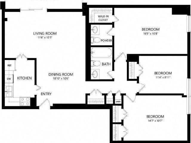 Apartment for rent in Woburn, Ontario