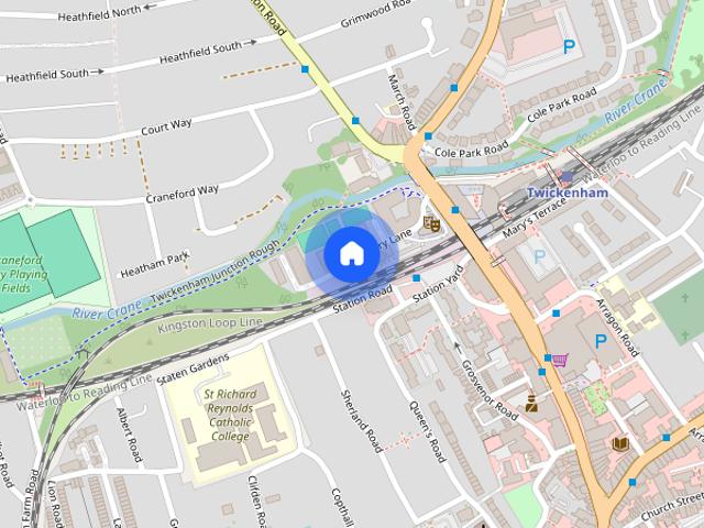 Apartment for rent in St Margarets, Greater London