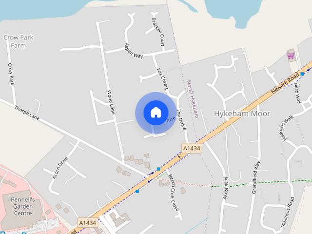 House for rent in Hykeham Moor, North Kesteven