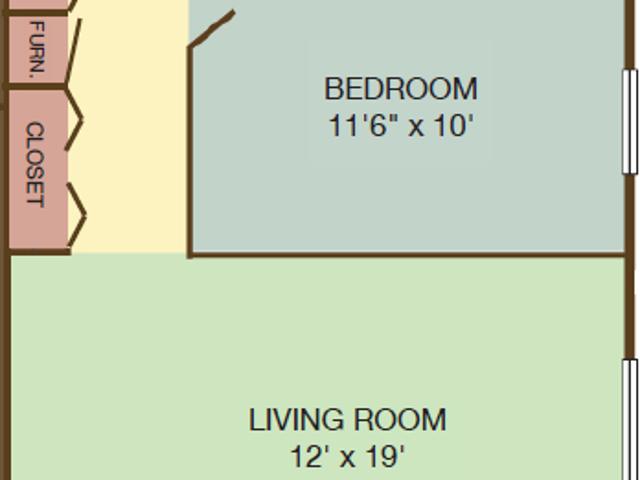 Apartment for rent in Euclid, Ohio