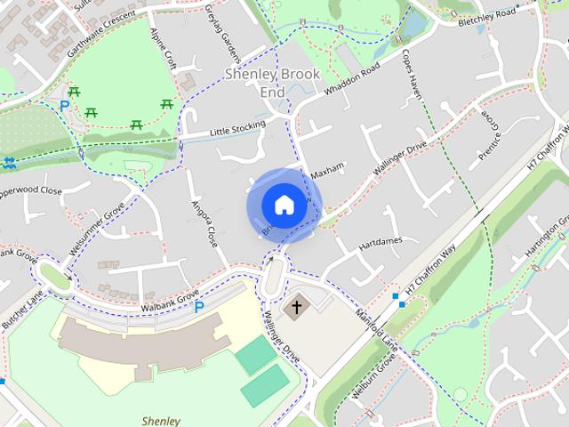 House for rent in Shenley Brook End, Milton Keynes