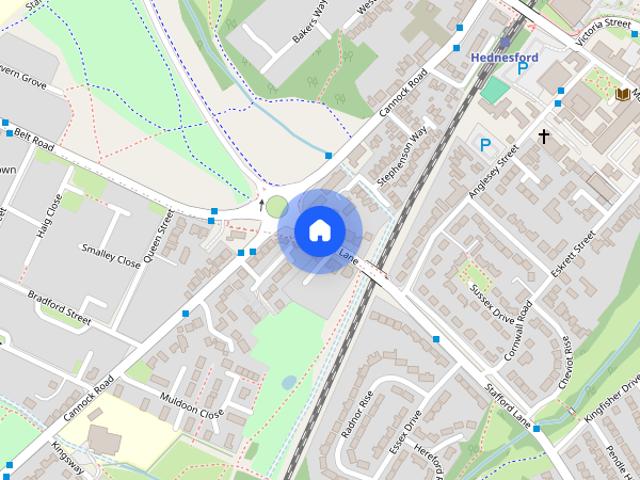 Apartment for rent in Chadsmoor, Staffordshire