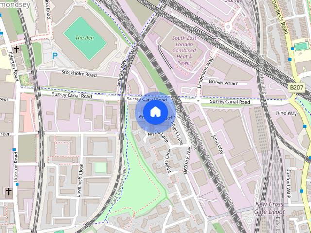 Apartment for rent in London Borough of Lewisham, Cat Hill