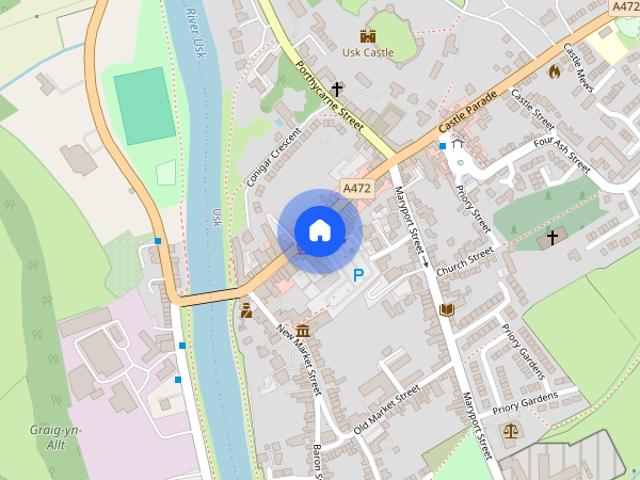 Apartment for rent in Usk