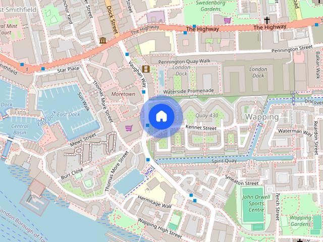 Apartment for rent in St. George in the East, Wapping