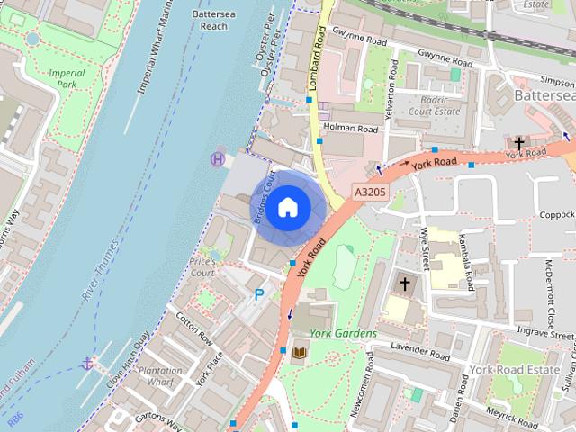 Apartment for rent in Battersea, Isle Of Man