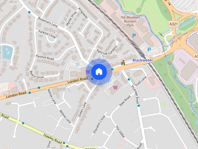 Apartment for rent in Blackwater and Hawley, Hart