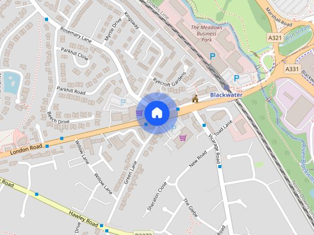 Apartment for rent in Blackwater and Hawley, Hart