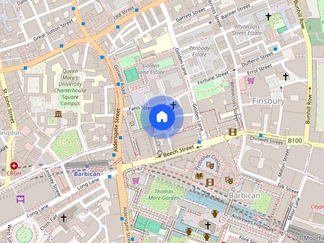 Apartment for rent in Barbican, Greater London