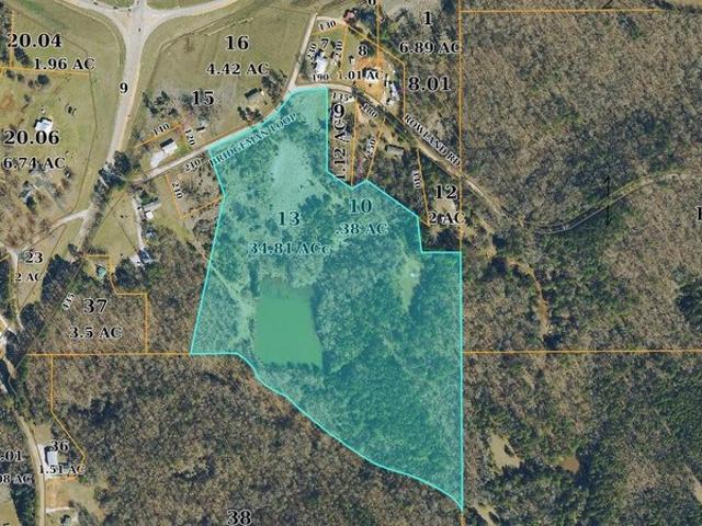 Land for sale in Pontotoc, Mississippi