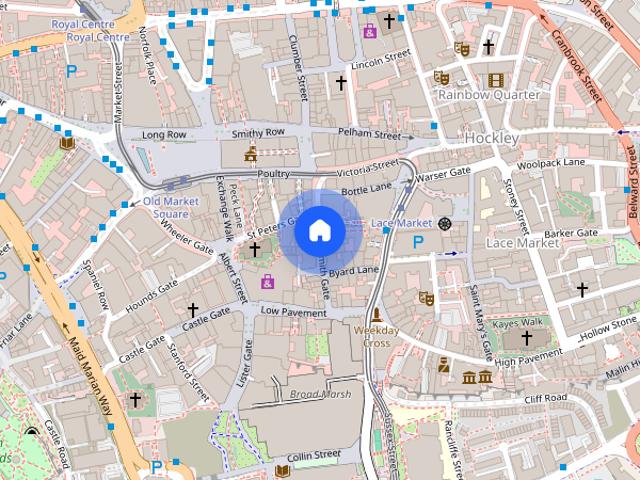Apartment for rent in Hockley, City of Nottingham
