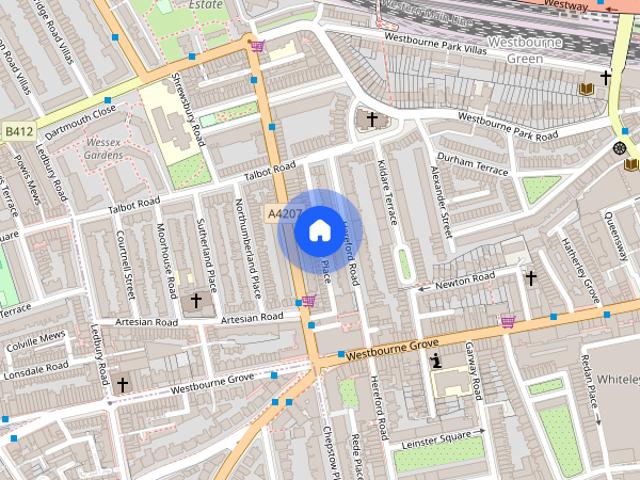 House for rent in Kensal Town, Bayswater