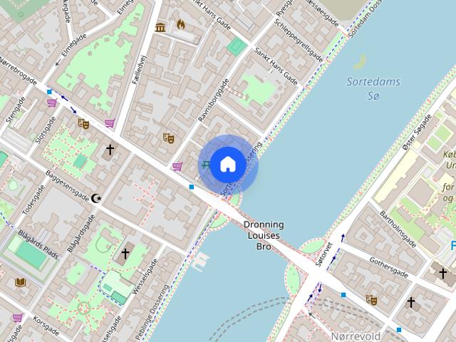 Zimmer til leje i Nørrebro, København