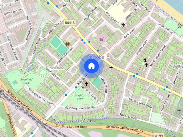 Apartment for rent in Rosefield, City of Edinburgh