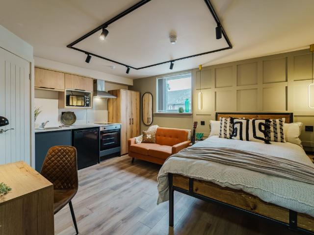Studio for rent in Crewton, East Midlands