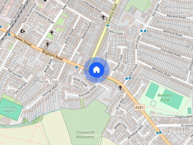 Apartment for rent in New Town, Horsham