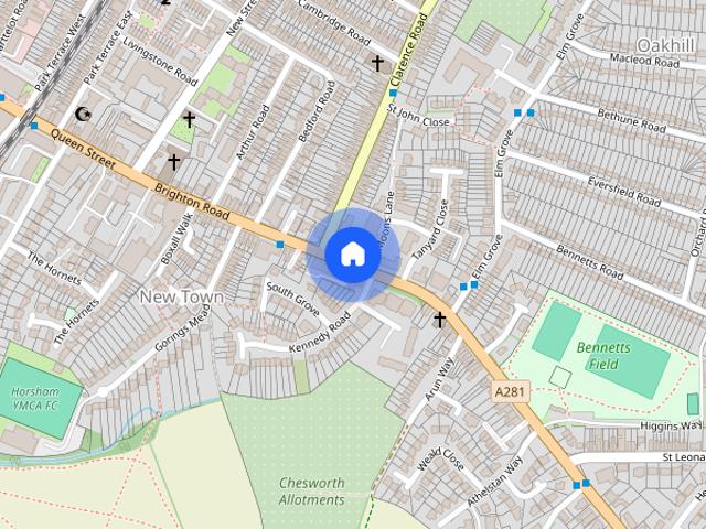 Apartment for rent in New Town, Horsham