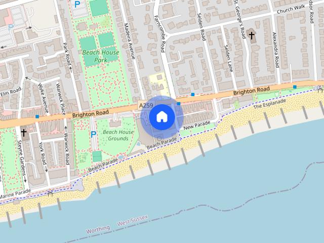 Apartment for rent in Worthing, West Sussex