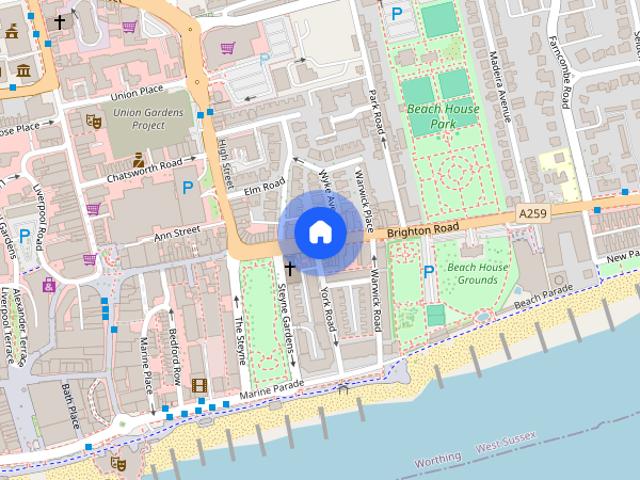 Apartment for rent in Worthing, West Sussex