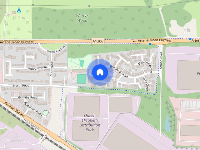 Apartment for rent in West Thurrock, Purfleet-on-Thames