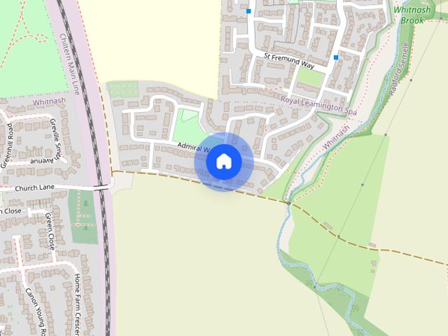 House for rent in Whitnash, Green Close
