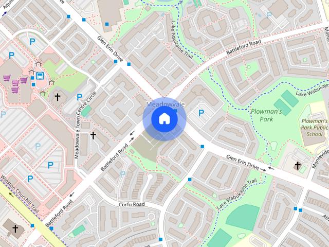 Apartment for rent in Meadowvale, Mississauga