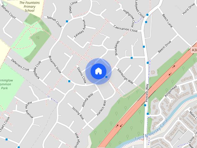 House for rent in Stretton, East Staffordshire