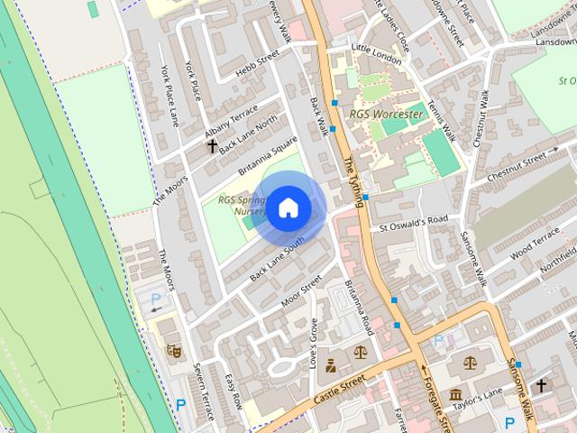 Apartment for rent in Barbourne, Worcester