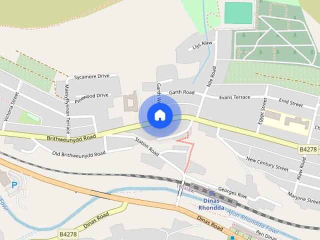 House for rent in Penygraig, Wales