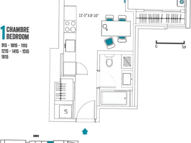 Apartment for rent in St. Leonard's, Quebec